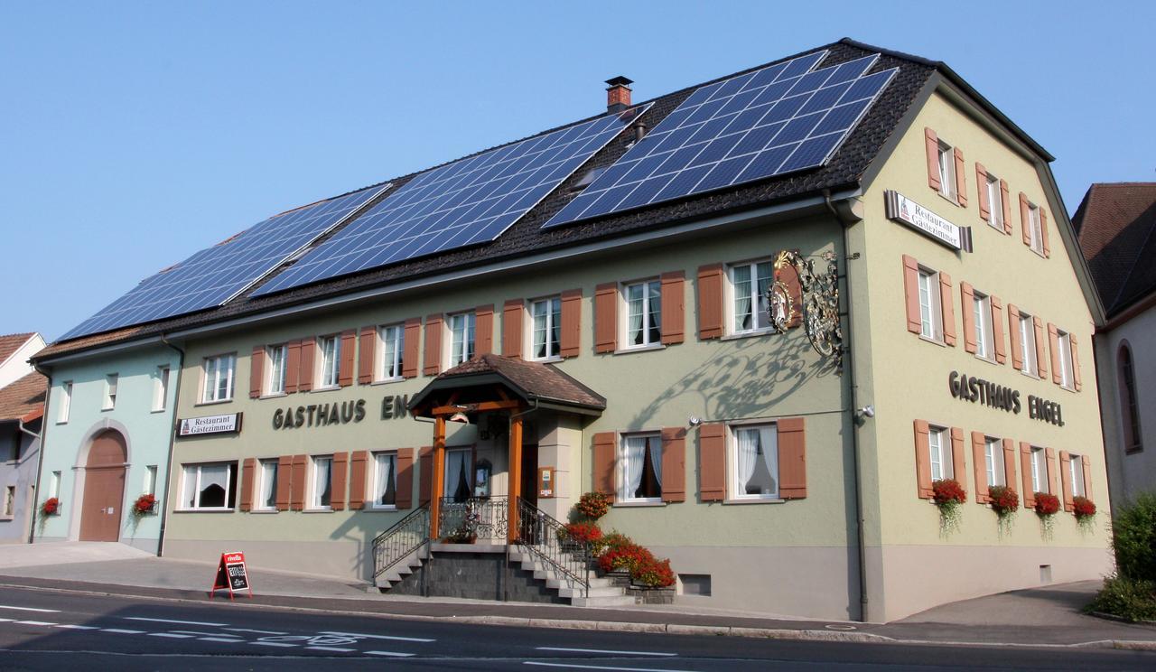 Hotel-Gasthaus Engel Luttingen Laufenburg Exterior foto